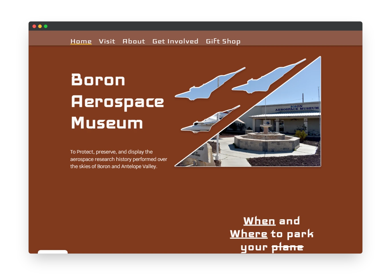 Boron Aerospace Museum